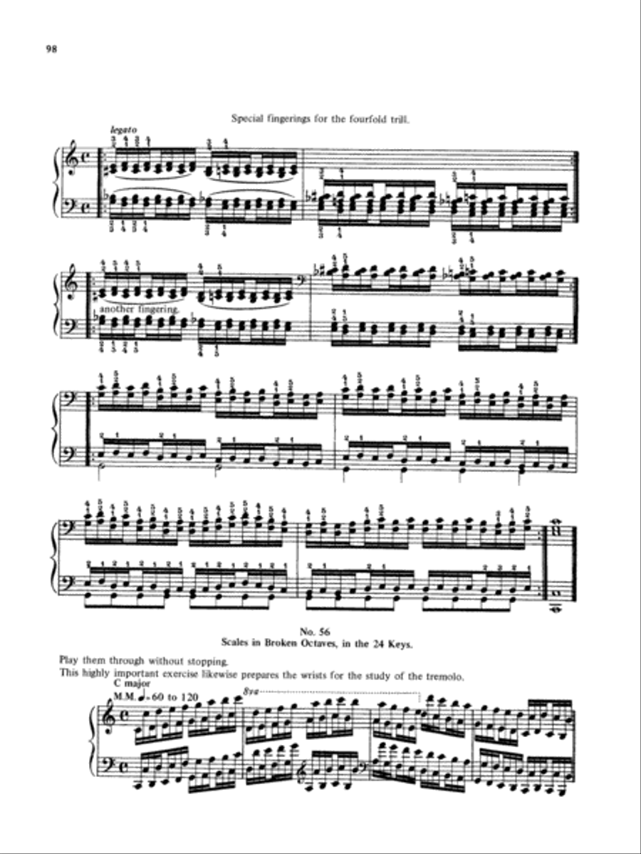 Hanon: The Virtuoso Pianist (Complete) Piano Solo scores gallery preview page 1