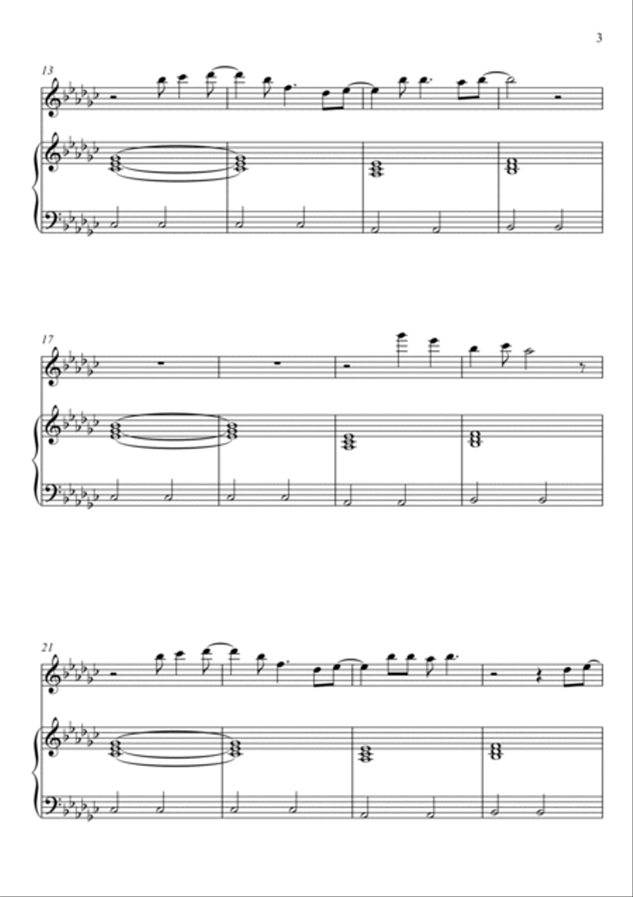 Chamber Of Reflection Woodwind Duet scores gallery preview page 3