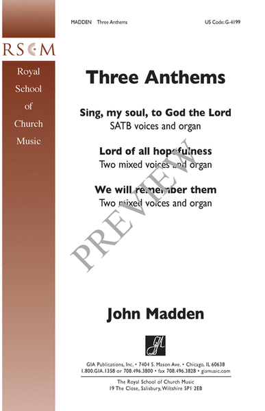 Three Anthems