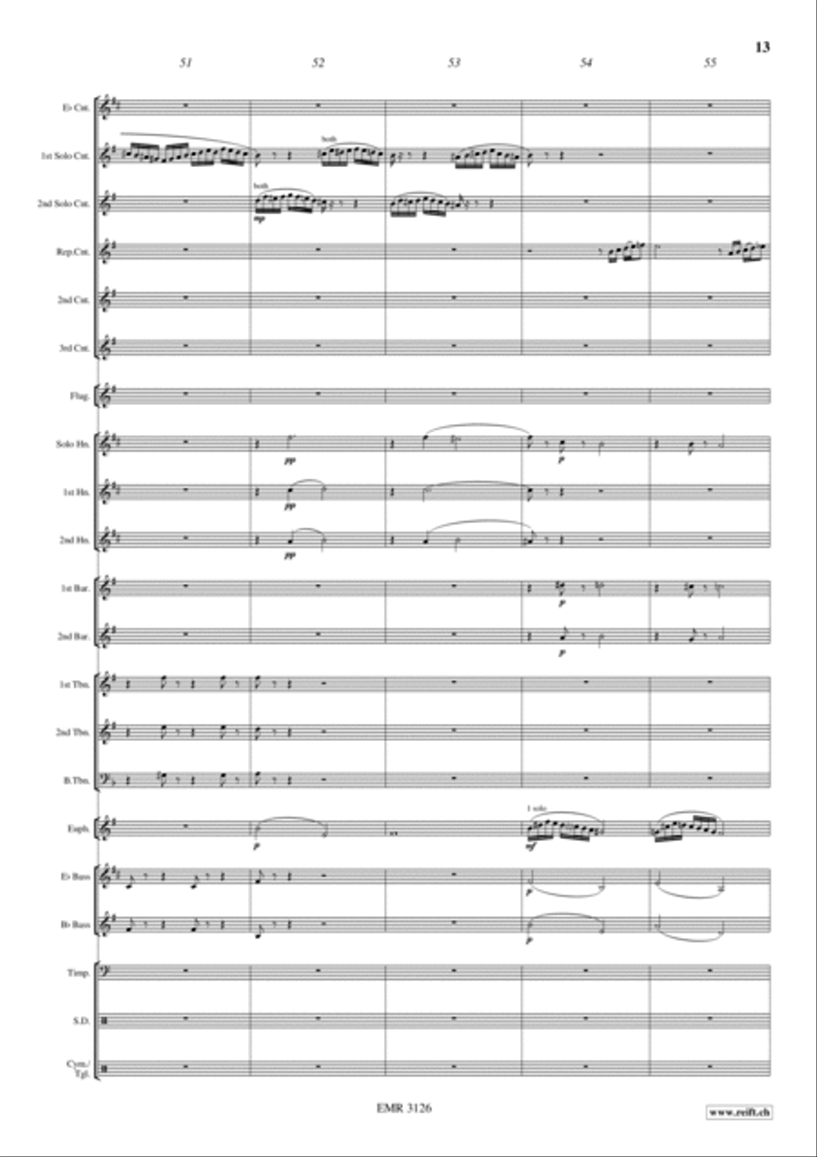 Moto Perpetuo Brass Band scores gallery preview page 14