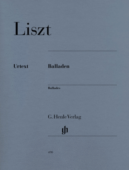 Liszt - Ballades Urtext