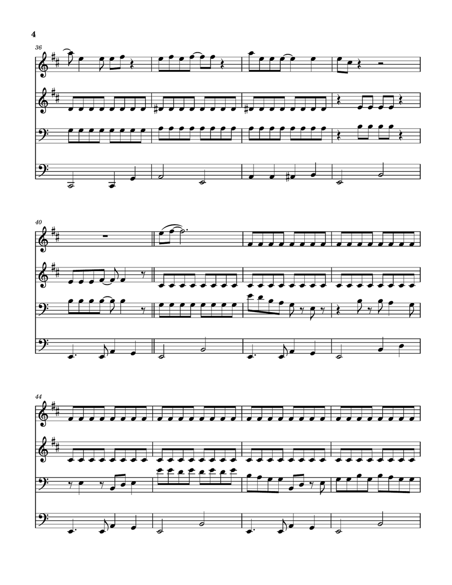 Green River Brass Quartet scores gallery preview page 5