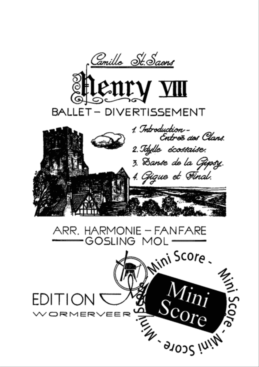 Henry VIII Henry VIII Fanfare Band scores gallery preview page 3