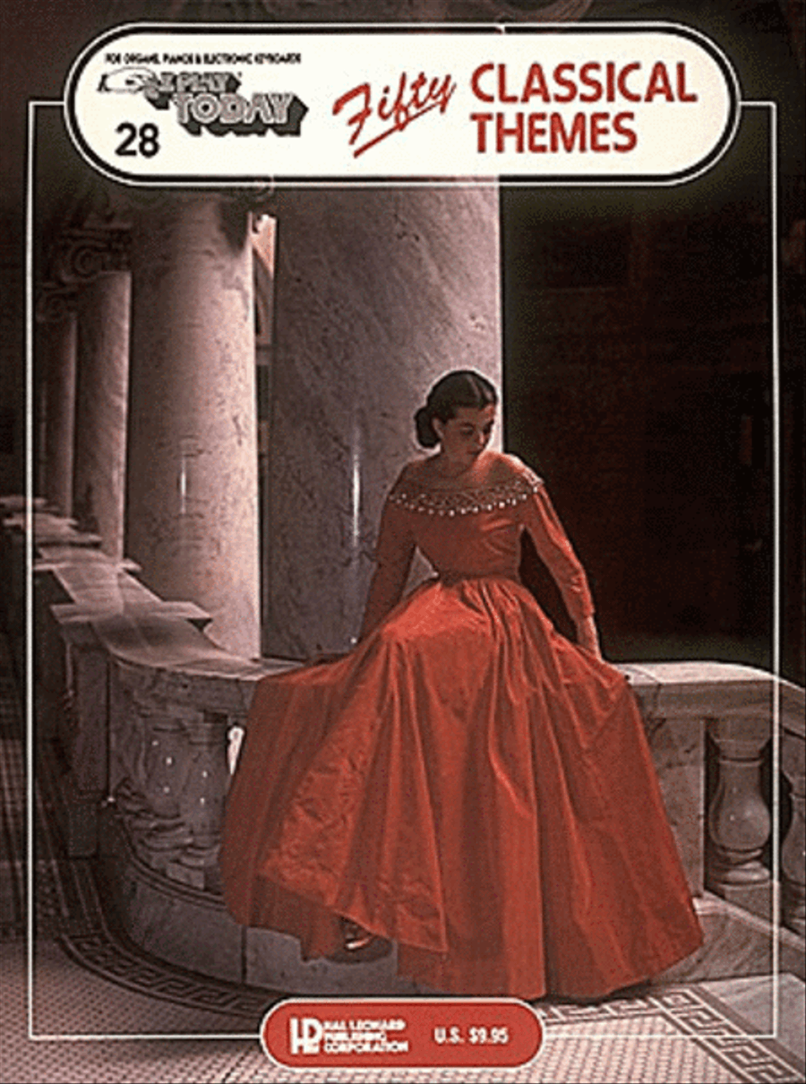 50 Classical Themes Electronic Keyboard scores gallery preview page 1