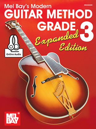 Book cover for Modern Guitar Method Grade 3, Expanded Edition