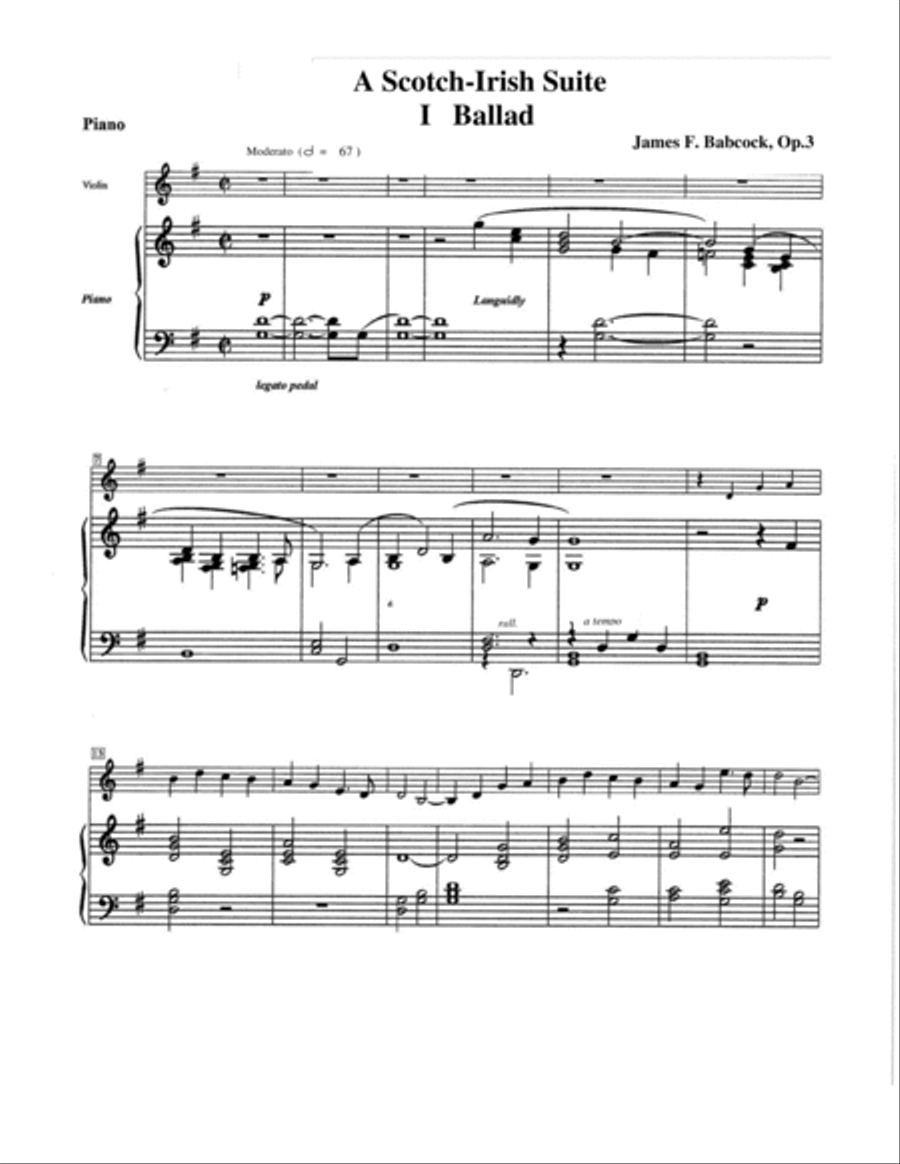 A SCOTCH-IRISH SUITE Violin Solo scores gallery preview page 3