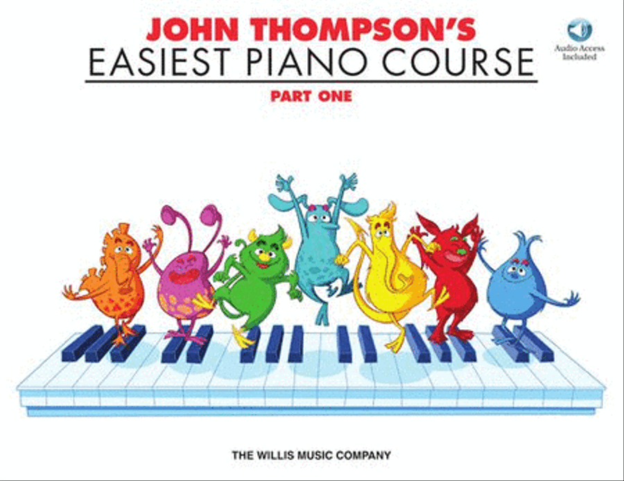 John Thompson's Easiest Piano Course – Part 1 – Book/Audio Piano Method scores gallery preview page 2
