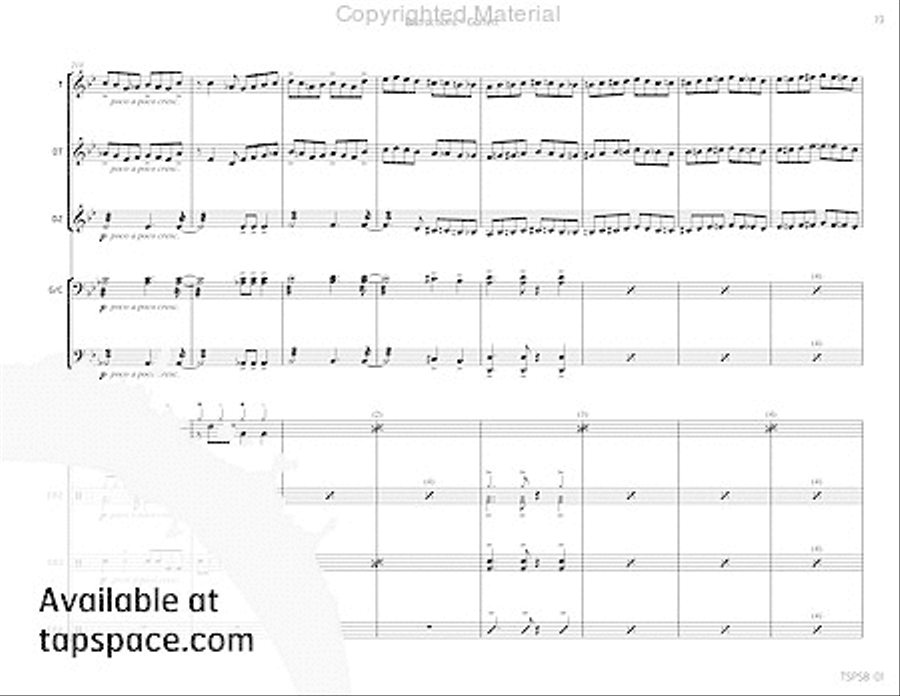 Distractions Steel Drum Band scores gallery preview page 22