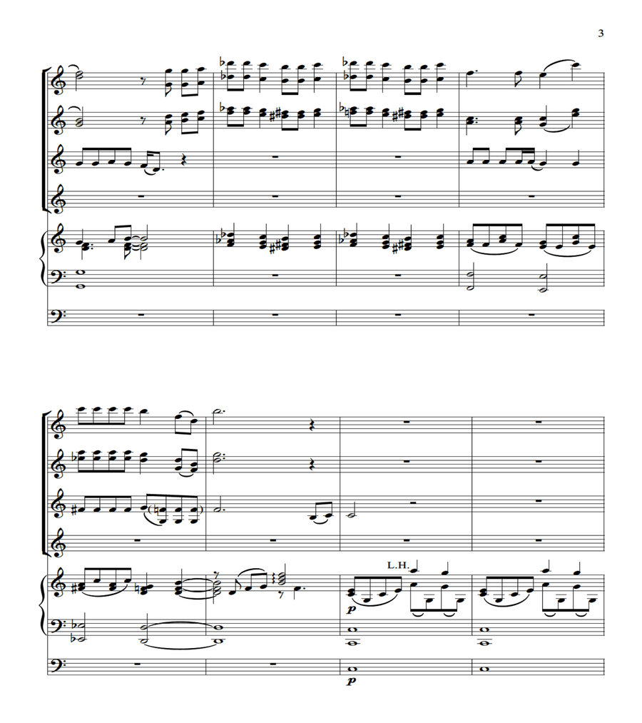 Bohemian Rhapsody Set of Parts scores gallery preview page 3