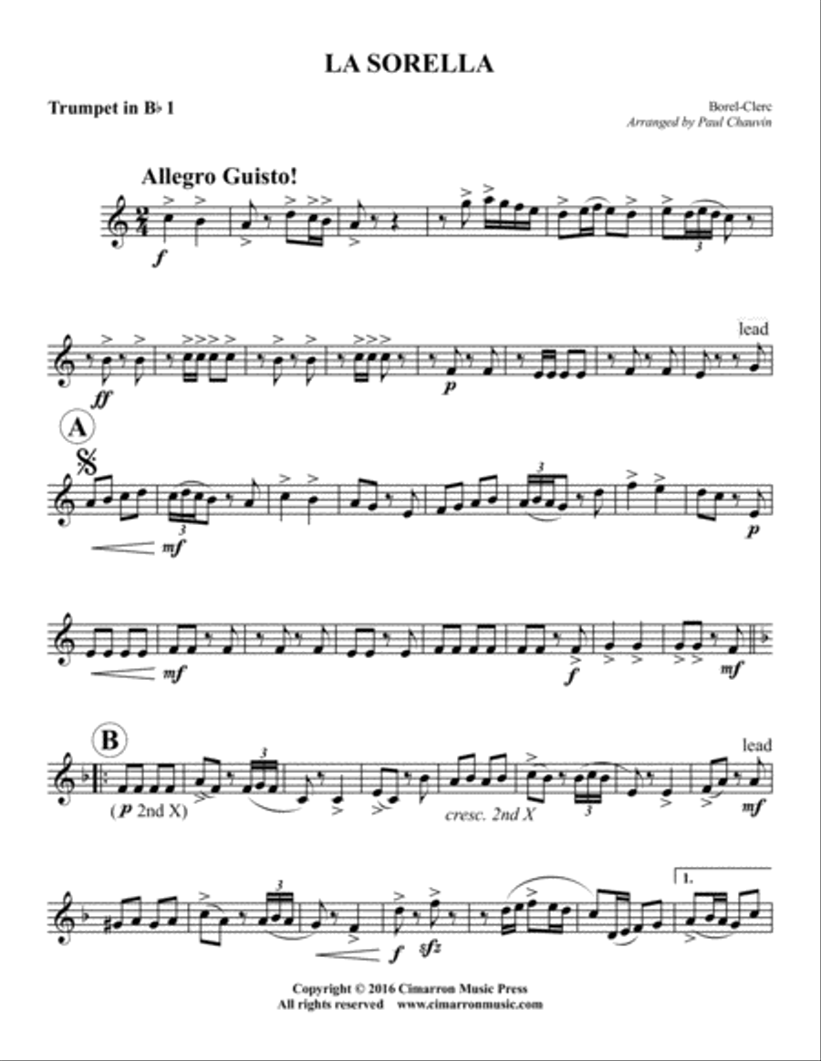 La Sorella Brass Quintet scores gallery preview page 6
