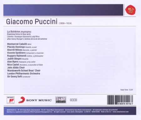 Puccini: La Boheme (Highlights)