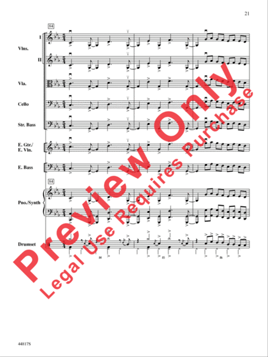 Overture Overture String Orchestra scores gallery preview page 22