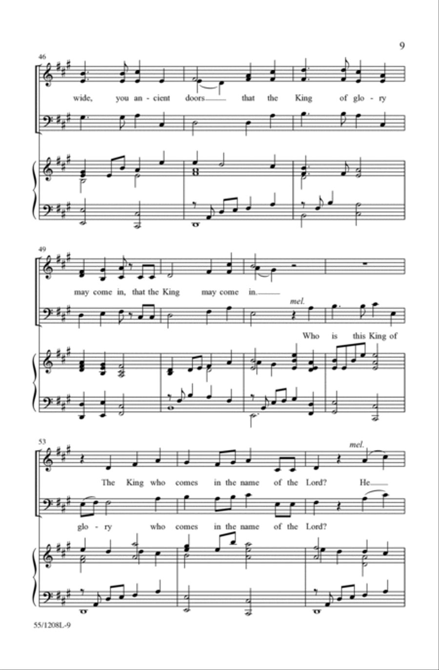 No Greater Love Choir scores gallery preview page 9