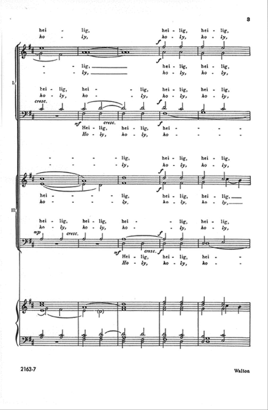 Heilig (Holy) Heilig (Holy) SSAATTBB scores gallery preview page 3