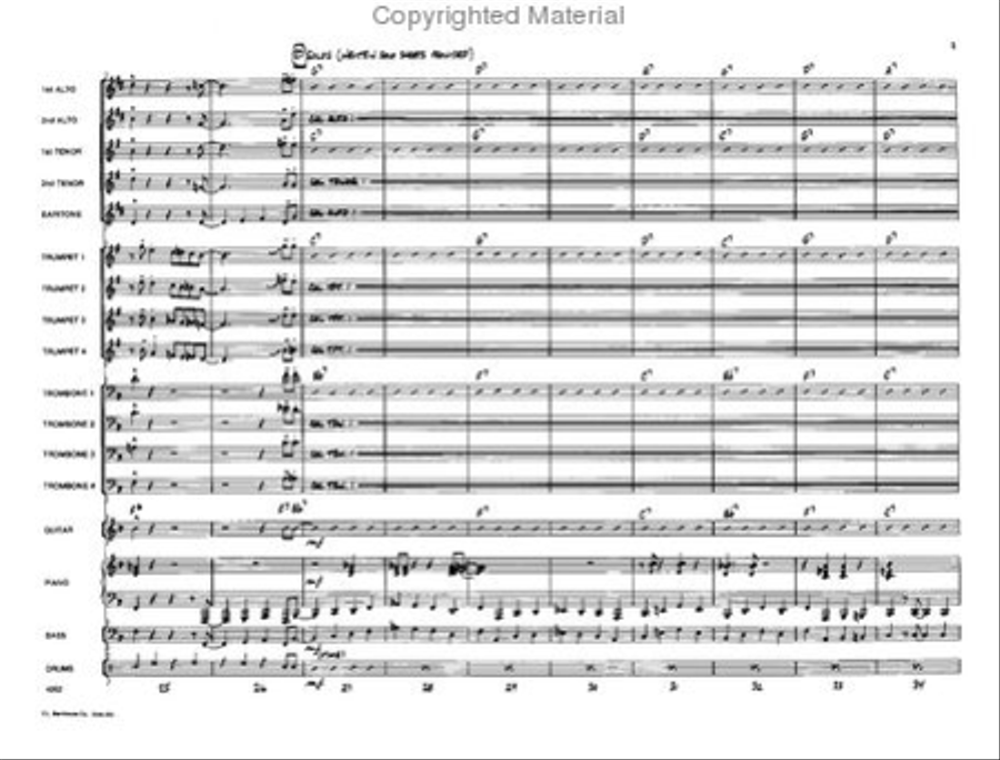 Bugle Boogie Blues Bugle Boogie Blues Jazz Ensemble scores gallery preview page 5
