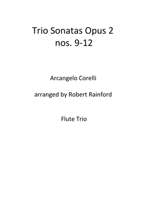 Book cover for Trio Sonatas Op 2 nos 9-12