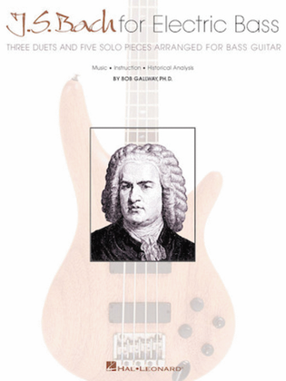 Book cover for J.S. Bach for Electric Bass