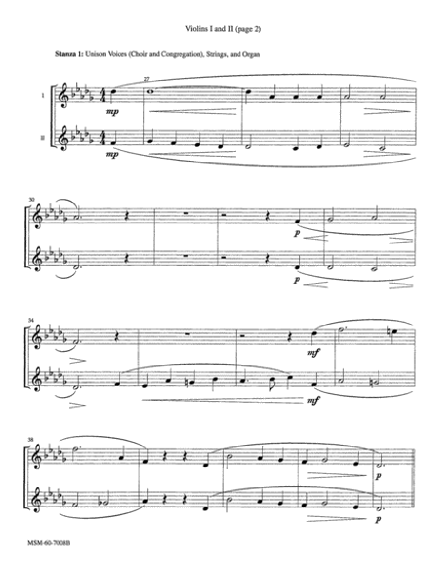 Lord, Take My Hand and Lead Me Choir scores gallery preview page 4
