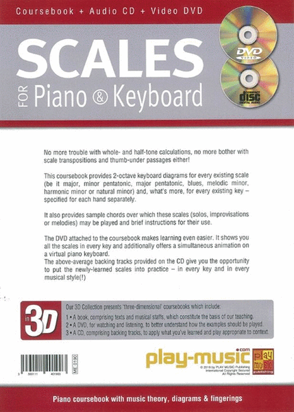 Scales For Piano and Keyboard