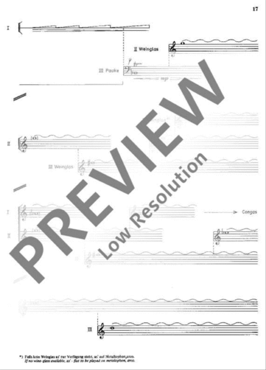 Katalog III Percussion scores gallery preview page 18