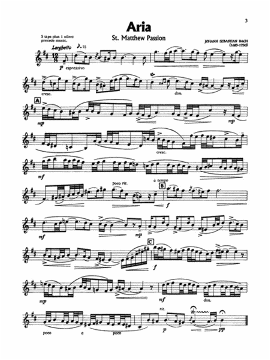 The Oboe Soloist Oboe Solo scores gallery preview page 3
