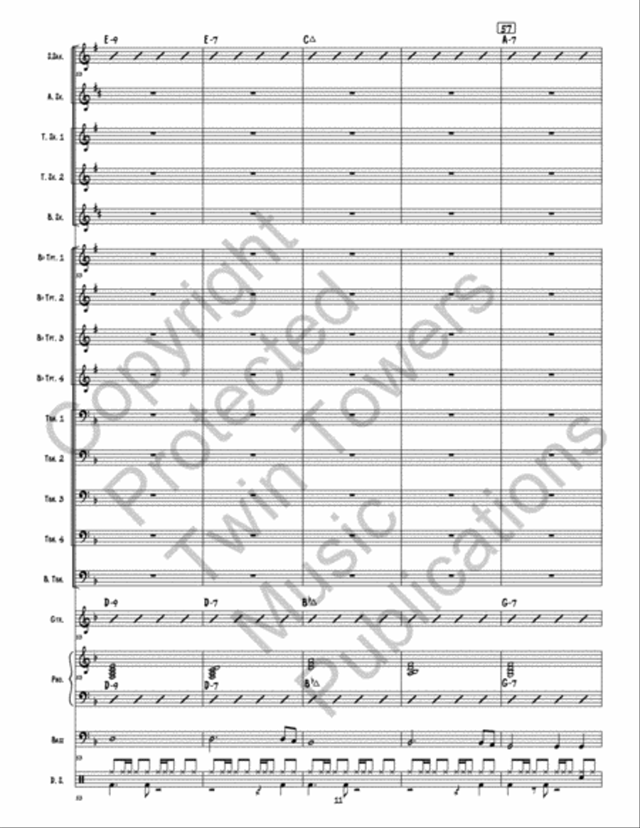 Sunset Key Sunset Key Jazz Ensemble scores gallery preview page 12