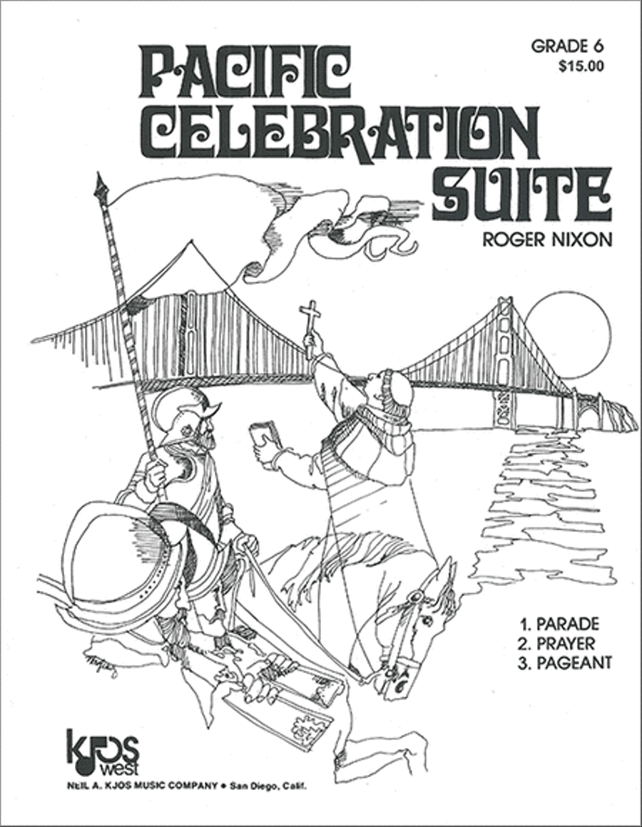 Pacific Celebration Suite - Score Concert Band scores gallery preview page 1