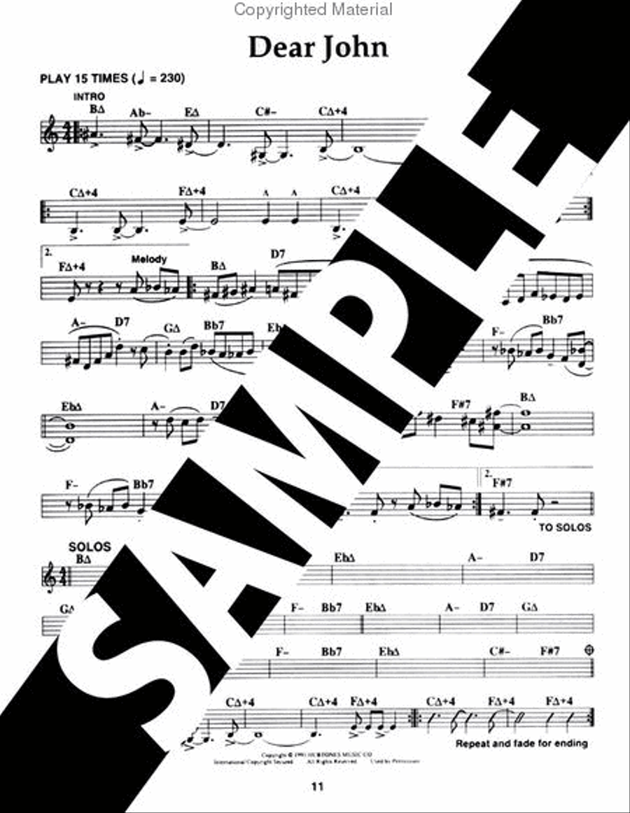 Volume 60 - Freddie Hubbard B-Flat Trumpet scores gallery preview page 4