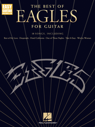Book cover for The Best of Eagles for Guitar – Updated Edition