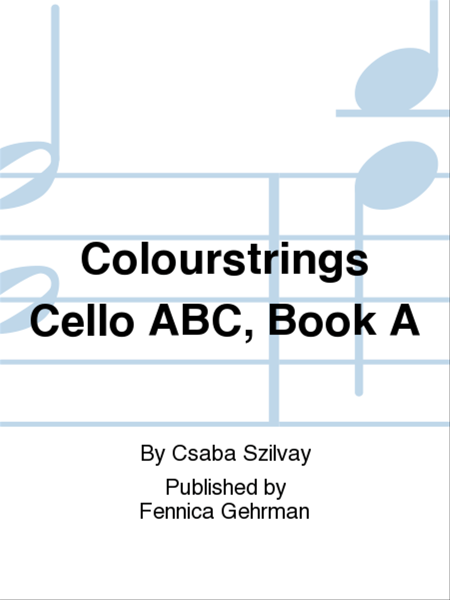 Colourstrings Cello ABC (Book A) School and Community scores gallery preview page 1