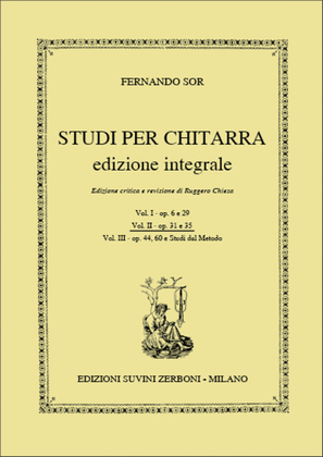 Book cover for Studi Per Chitarra Vol. 2