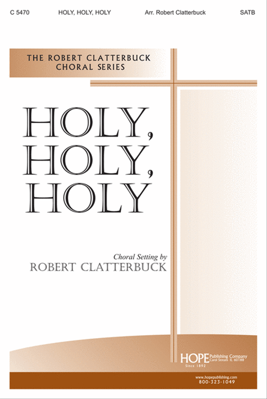 Holy, Holy, Holy 4-Part scores gallery preview page 1