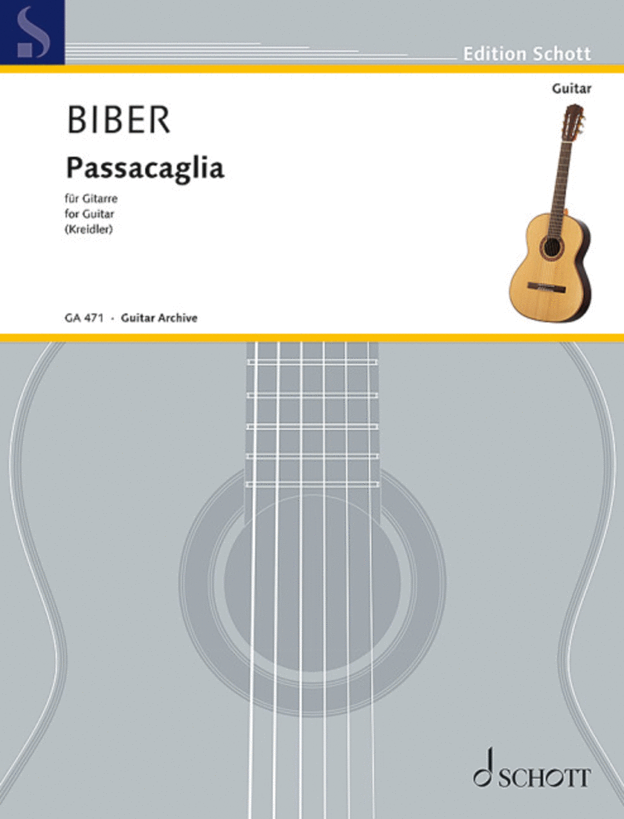 Passacaglia Passacaglia Classical Guitar scores gallery preview page 1