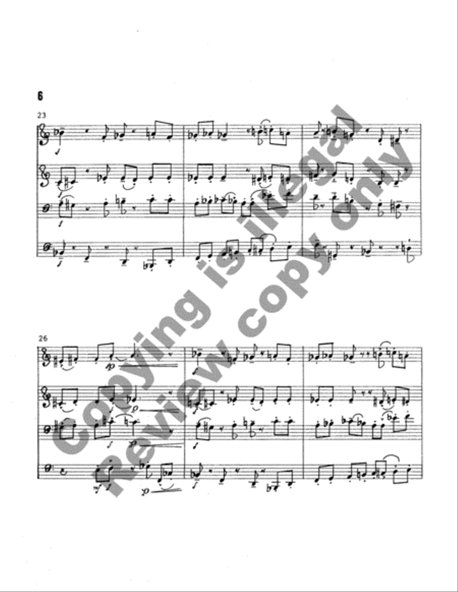 Up At Dawn Up At Dawn Trombone Quartet scores gallery preview page 6