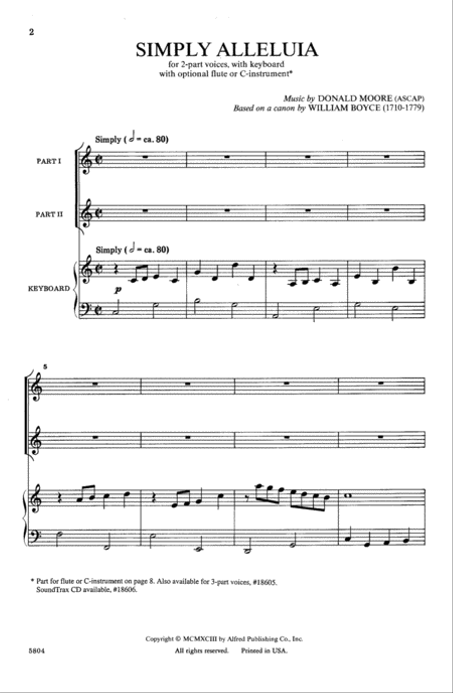 Simply Alleluia - Soundtrax CD (CD only) Choir scores gallery preview page 5