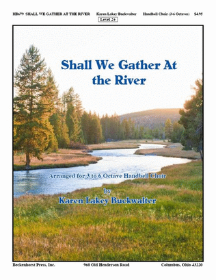 Book cover for Shall We Gather At the River - Buckwalter
