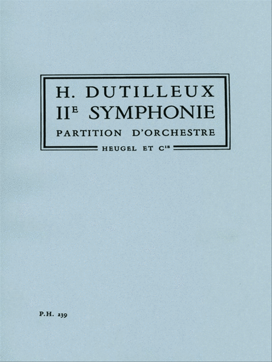 Symphonie N 2 Orchestra scores gallery preview page 1