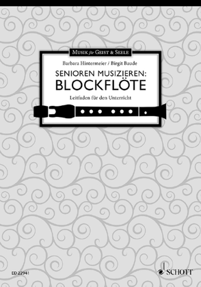 Book cover for Senioren musizieren: Blockflöte