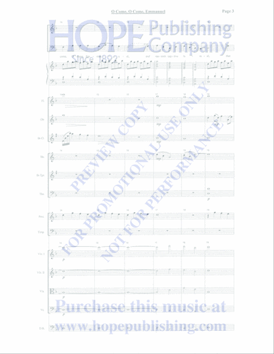Emmanuel Emmanuel Orchestra scores gallery preview page 5