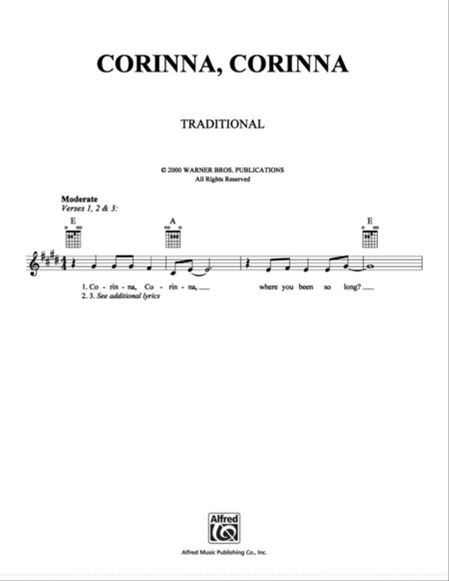 Corinna, Corinna Corinna, Corinna School and Community scores gallery preview page 1