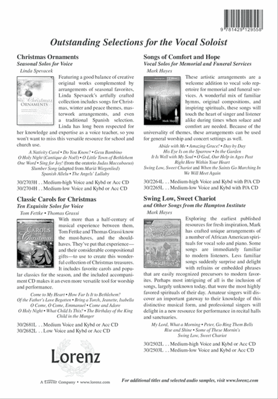 God, Grant Me to Be Silent 3-Part scores gallery preview page 12