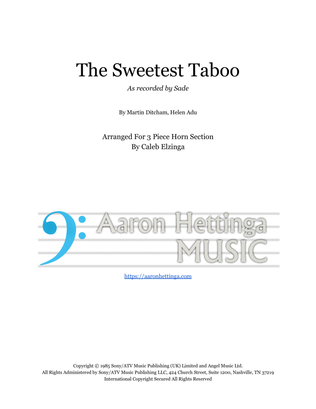 Book cover for The Sweetest Taboo