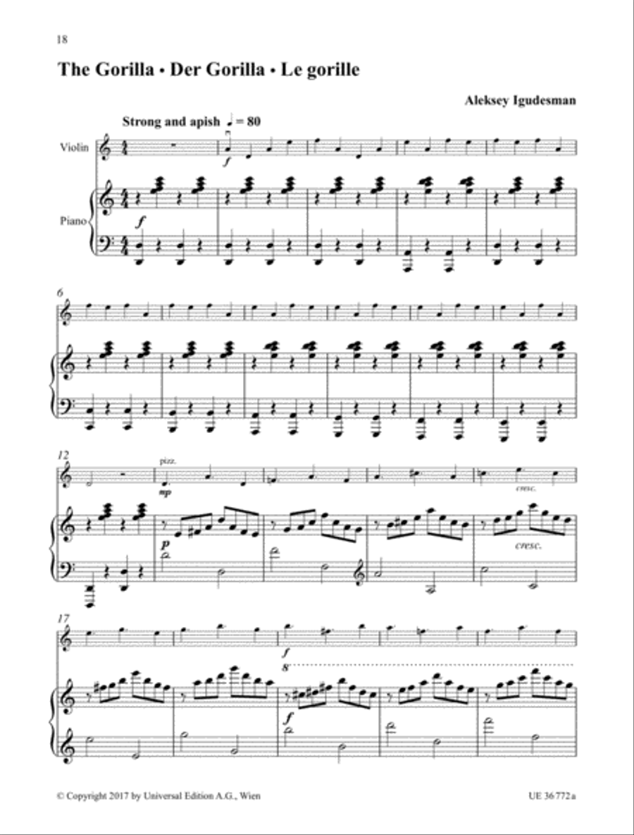 In the Zoo Vol. 2 Chamber Music scores gallery preview page 12