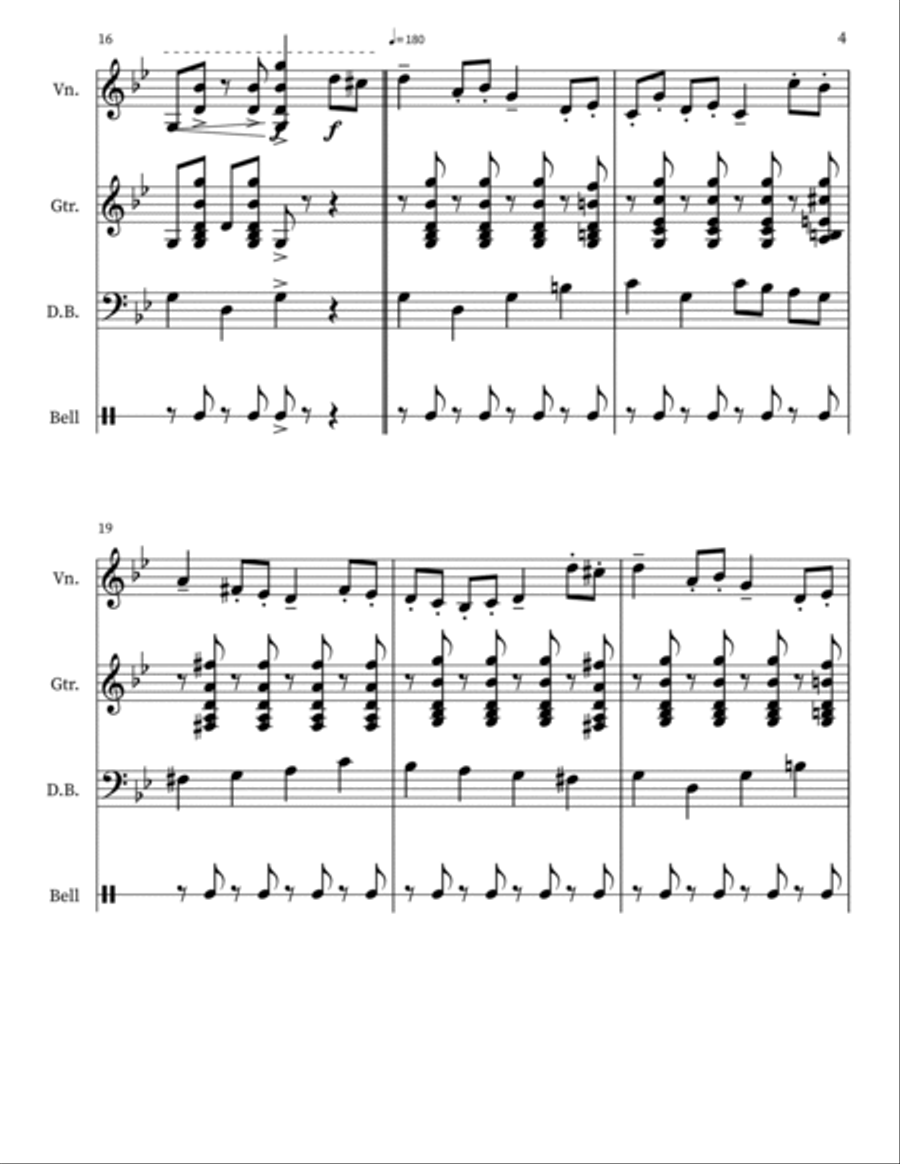 Russian Dance Small Ensemble scores gallery preview page 4