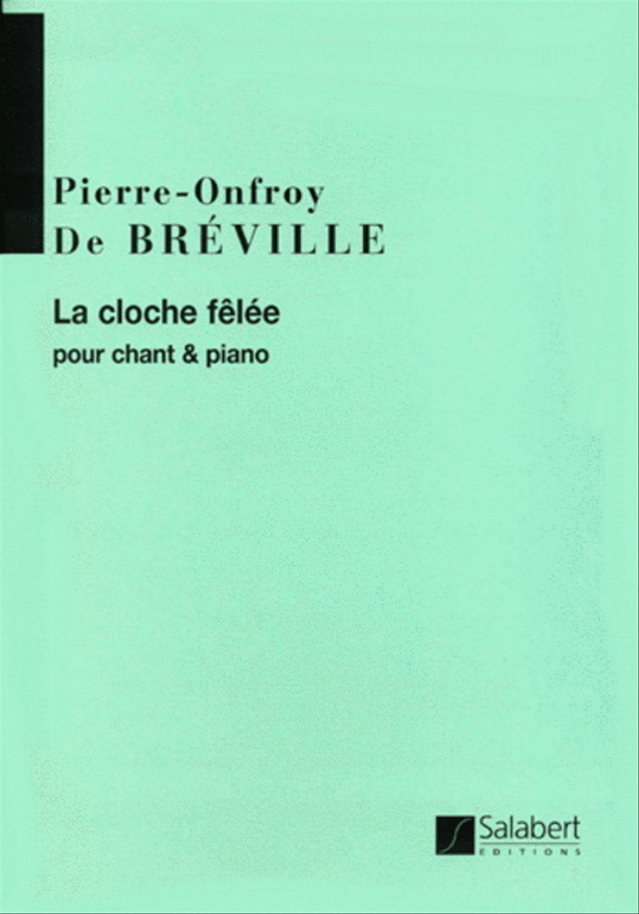 La Cloche Felee Voice Solo scores gallery preview page 1
