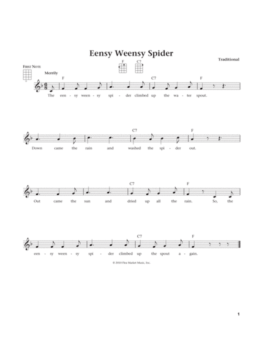 Eensy Weensy Spider (from The Daily Ukulele) (arr. Liz and Jim Beloff)