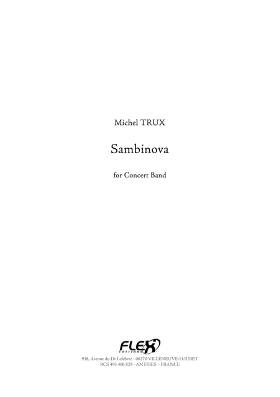 Sambinova Sambinova Concert Band scores gallery preview page 1