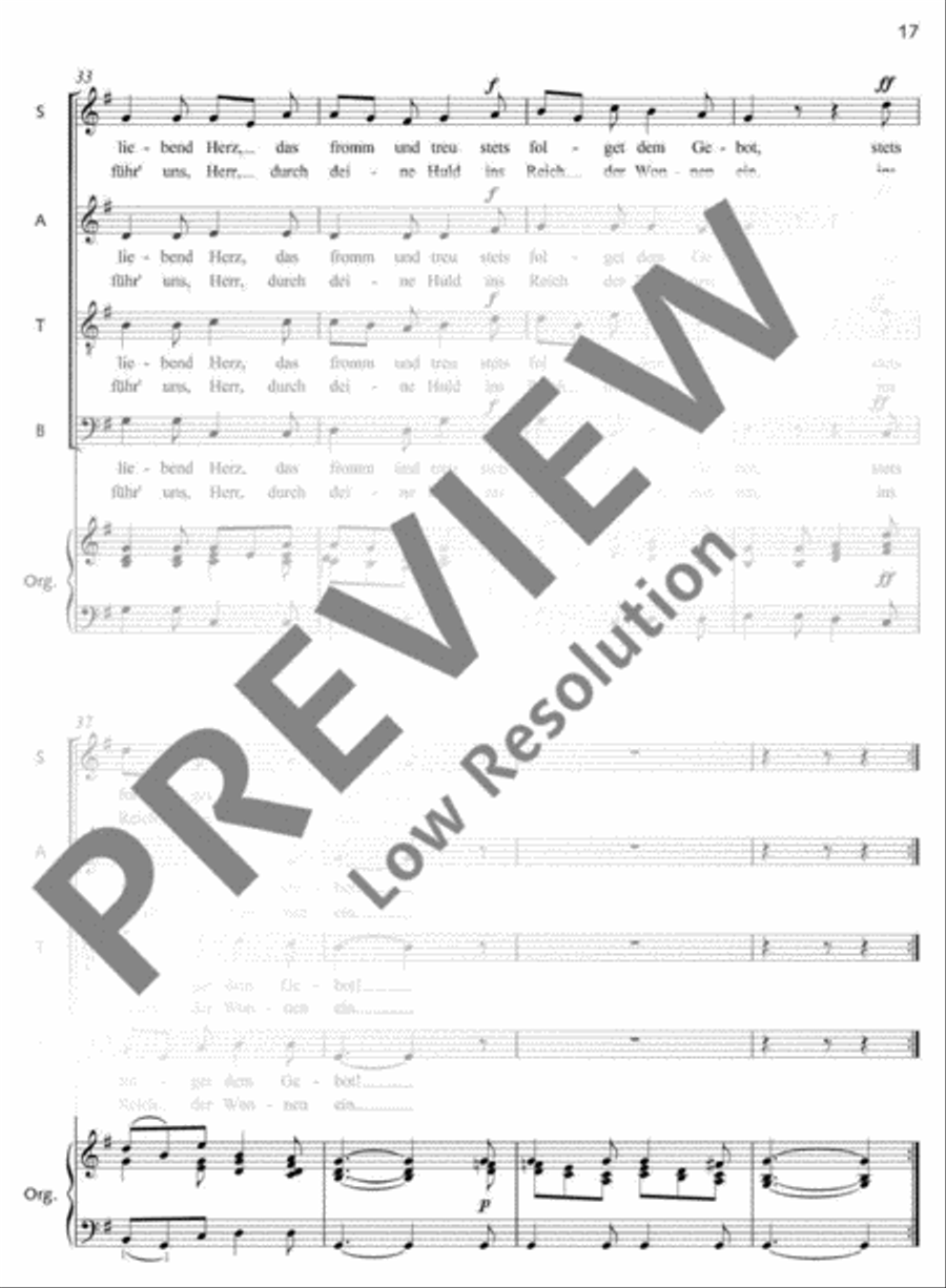 German Mass 4-Part scores gallery preview page 18
