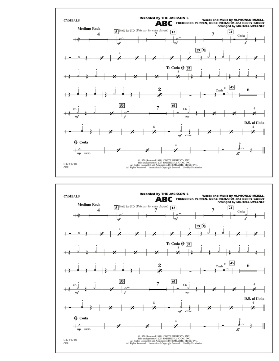 ABC - Cymbals