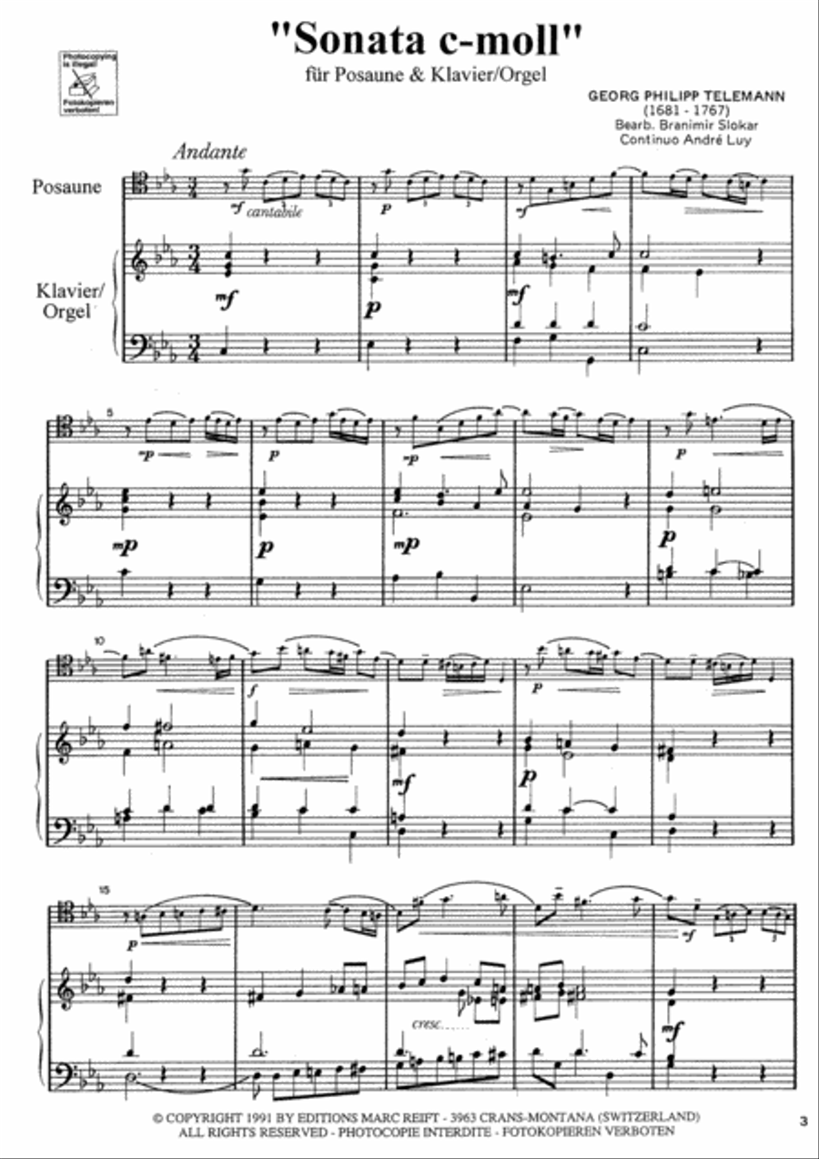 Sonata Sonata Organ scores gallery preview page 4